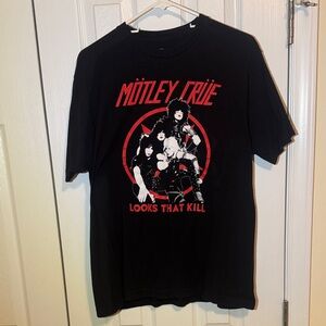 Ripple Junction Mötley Crüe Black and Red Tee